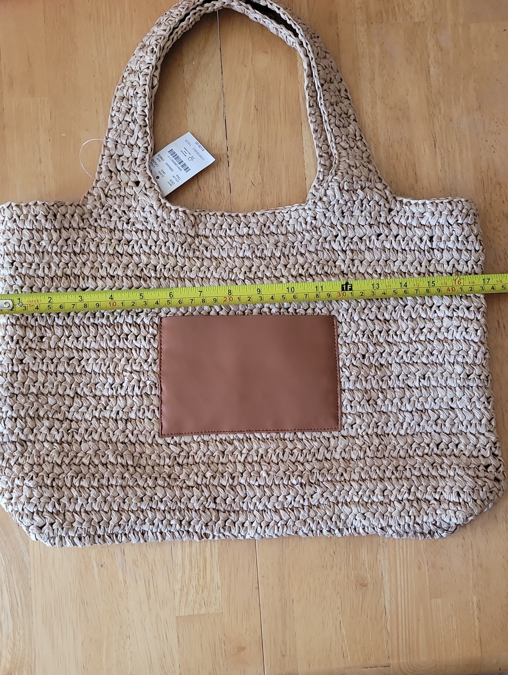 J. Crew Packable Straw Tote Bag - Picture 8 of 9